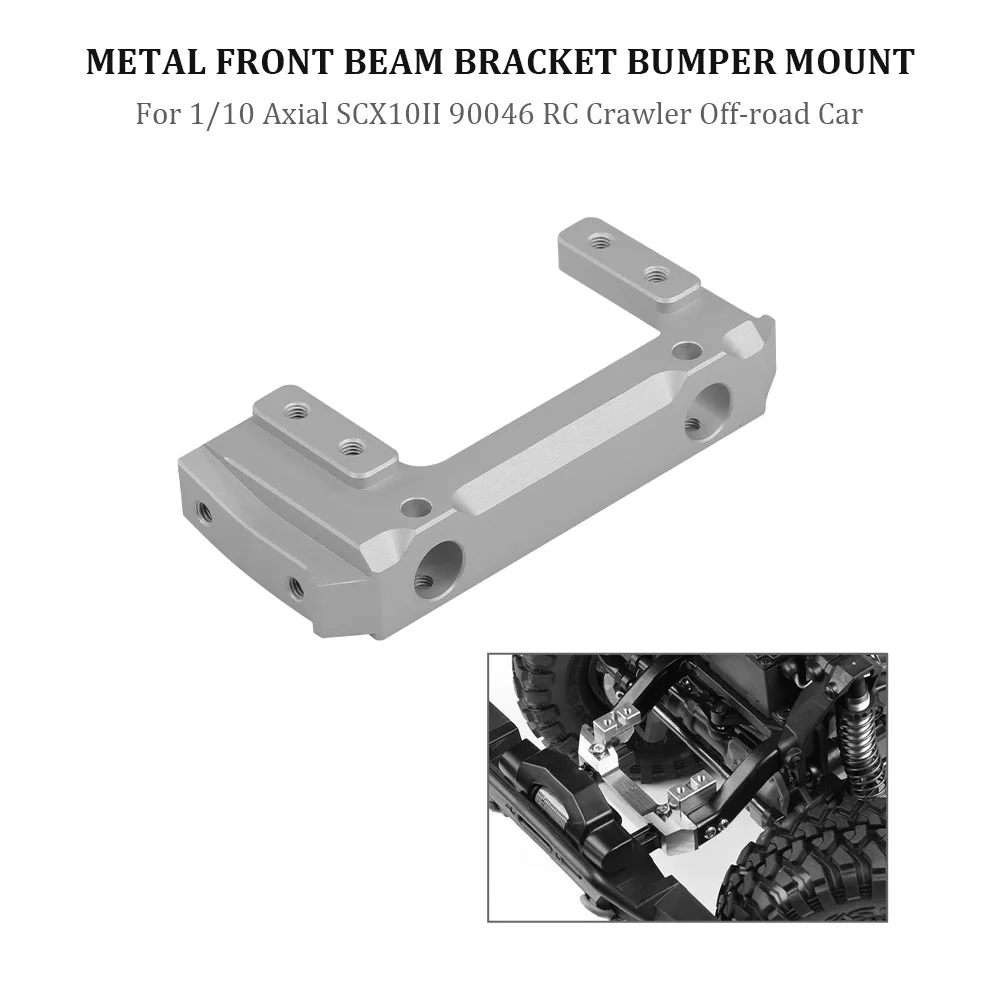 SCX10 металлический кронштейн переднего луча сервопривод крепления бампера для 1/10