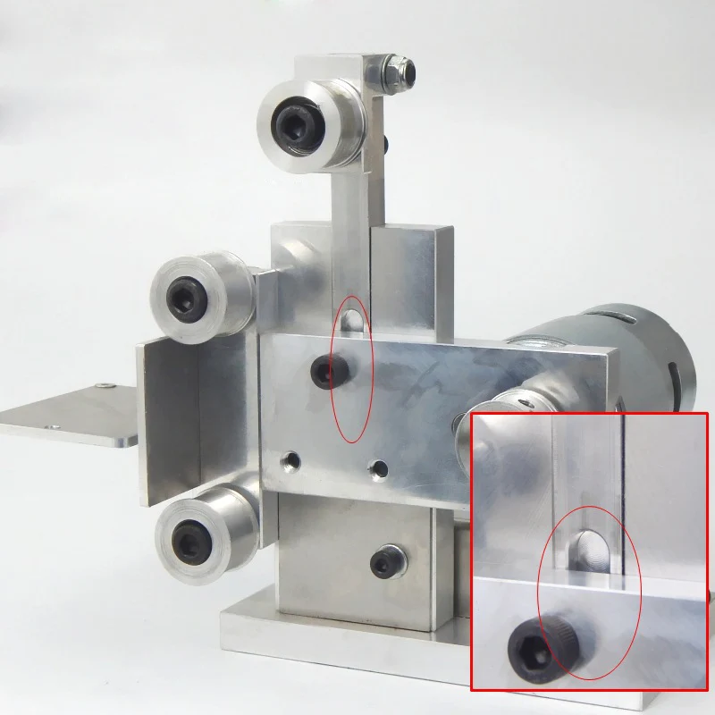 Новый DIY шлифовальный ленточный мини станок резак Apex точилка для края