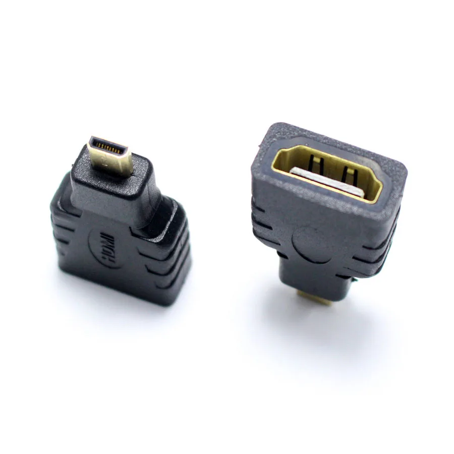 Ningthqua 1 шт. HDMI Стандартный Женский Разъем для Micro штекер конвертер аудио разъем