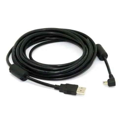 Zihan Mini USB B Type 5pin мужской прямоугольный 90 градусов к 2 0 Мужской кабель для передачи