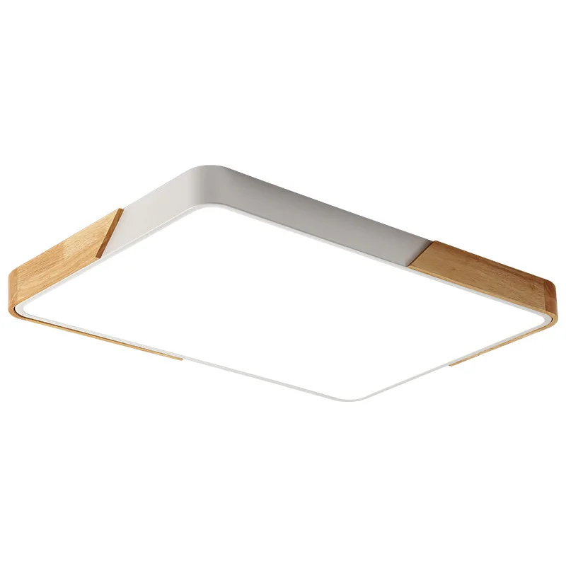 Современные Квадратные Светодиодные потолочные светильники 220 В акриловые