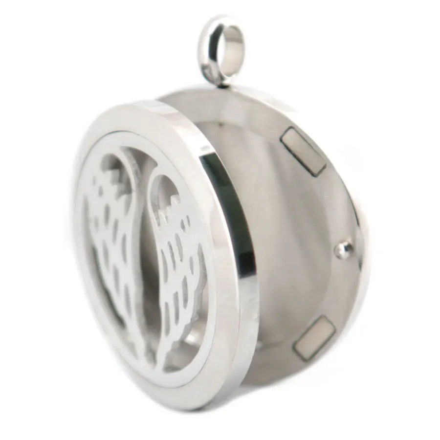 10 шт. круглая нержавеющая сталь Крылья Ангела перьевая оболочка Премиум