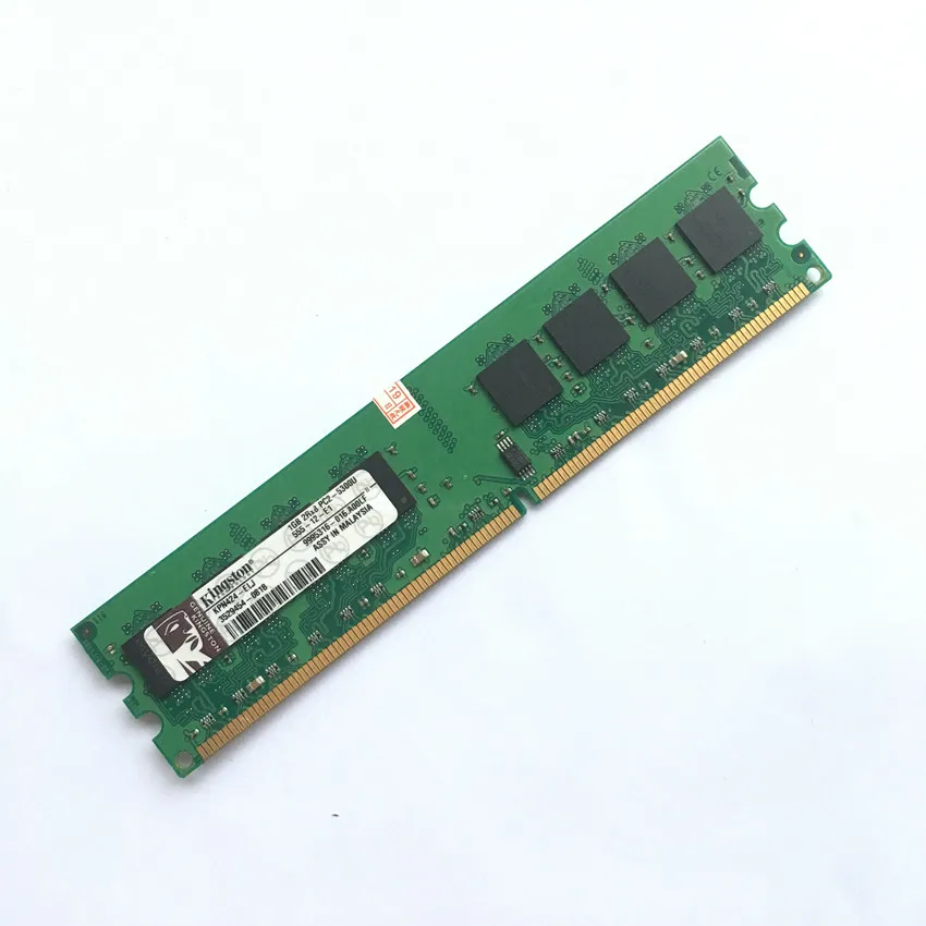 kingston DDR2 1 ГБ 533 667 800 МГц PC2 DDR2 1G 4200U 5300U 6400U Настольный Оперативная Память память для настольного компьютера