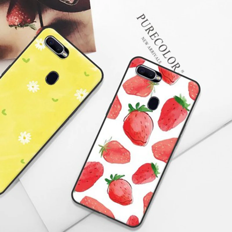 Чехол для OPPO F9 милые Мультяшные мягкие чехлы телефонов OPPOF9 чехол накладка F 9