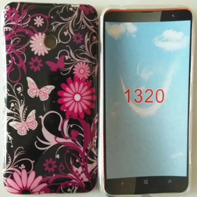 Лидер продаж мягкий чехол накладка в стиле ретро с цветами бабочками сердечками