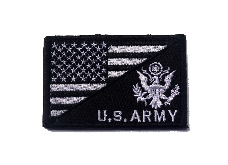 США + AMRY Тактическая Военная Вышивка заплатка для одежды одежда наклейки с