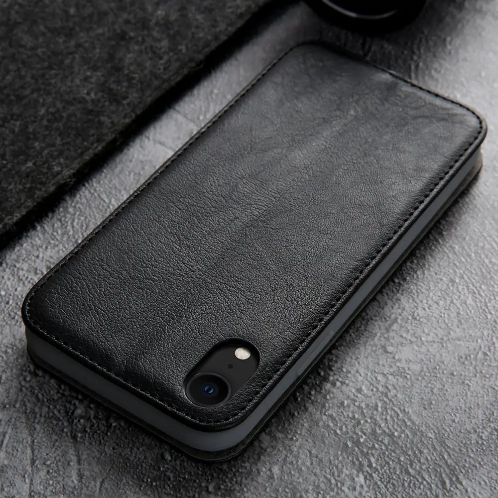 L-FADNUT винтажный кошелек Магнитный чехол для iPhone X Xr Xs Max подставка держатель