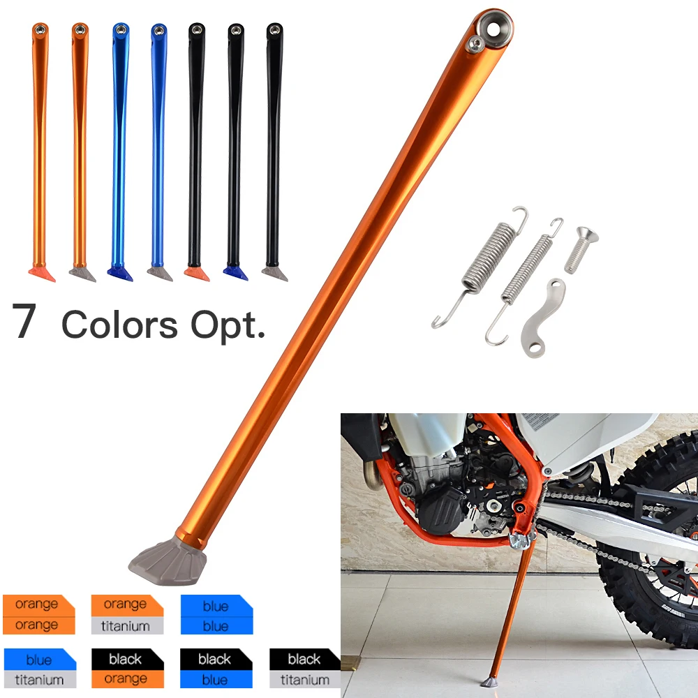 

Боковая подставка для KTM 125, 150, 200, 250, 300, 350, 400, 450, XC, XCF, XCW, EXCF, Husqvarna, TX, FX, TE, FE 500