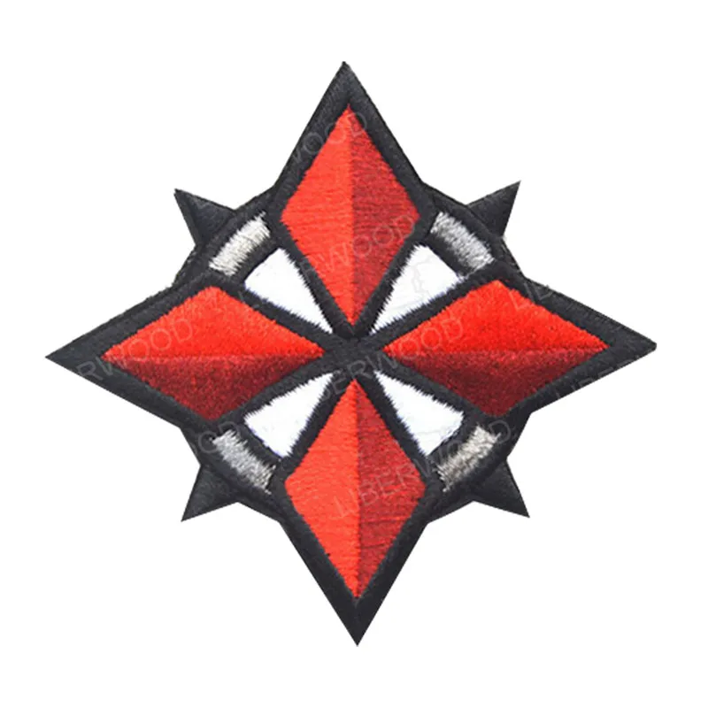 Снайпер Зомби Убийца зонтик корпорация костюм нашивка для косплея нашивка с надписью значок тактические заплатки