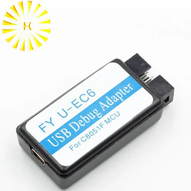 C8051F MCU эмулятор загрузчика U-EC6 EC6 Enterprise Edition чтобы отправить разъем для фиксации