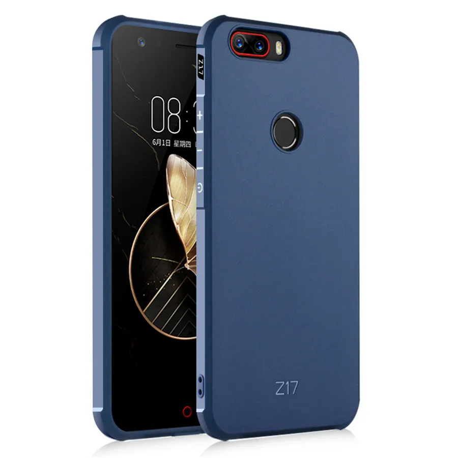 HOTSWEI чехол для zte Nubia Z17 mini s Высокое Качество Тонкая Резиновая Броня
