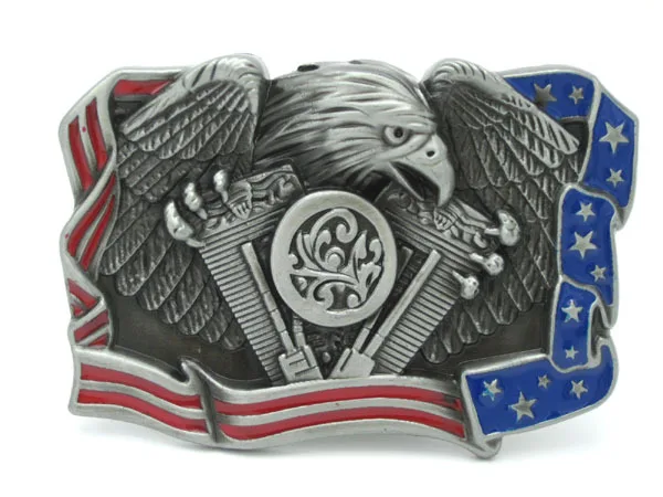 Американский флаг с орлом пряжка ремня двигателя мотоцикла|engine belt buckle|belt buckleflag