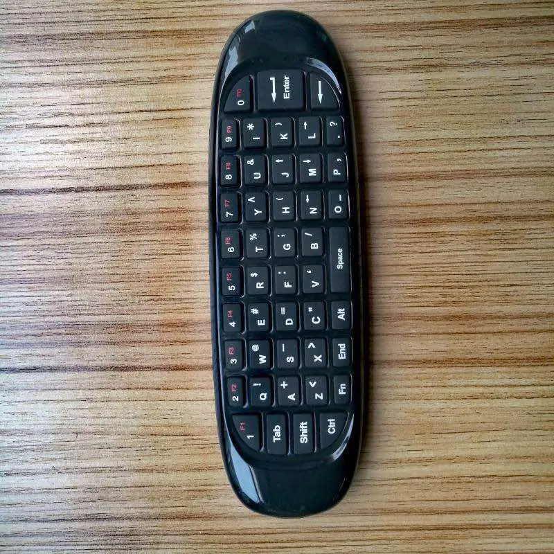 2 4 Ghz C120 Fly Air Mouse перезаряжаемая мини беспроводная клавиатура ручной пульт