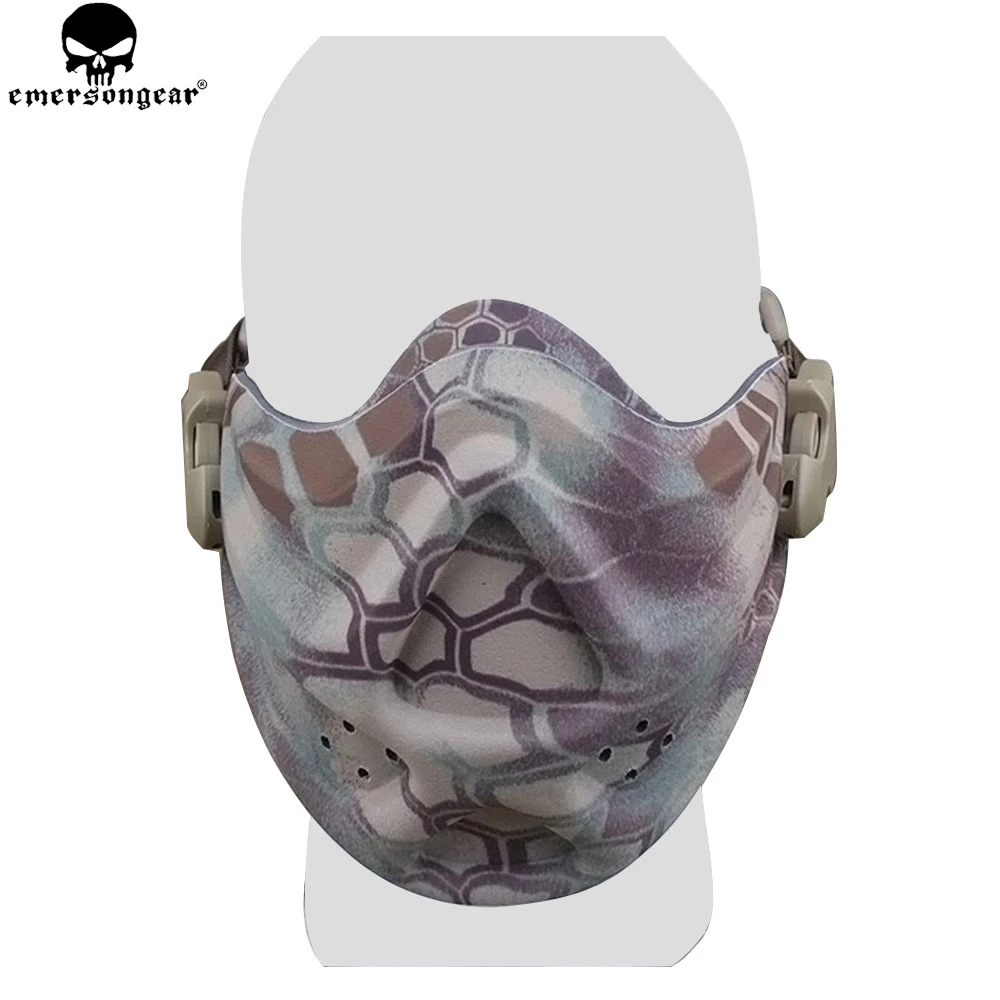 EMERSONGEAR Неопреновая Жесткая пена маска пластиковая легкая защитная маска Половина маска для лица для Wargame страйкбол EM6629