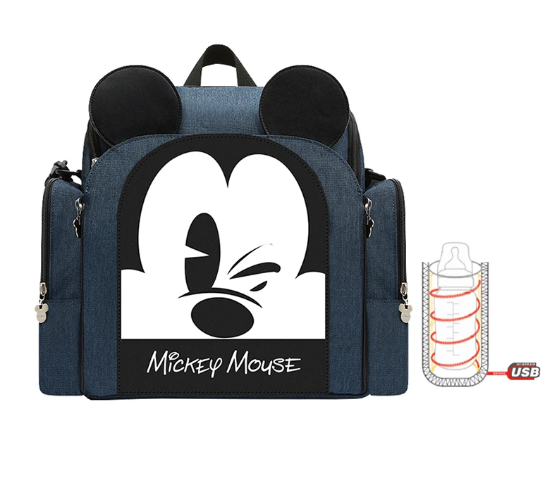 Сумка для детского обеденного стула disney, многофункциональная сумка для подгузников, переносное безопасное сиденье, водонепроницаемая сумка для мамы, рюкзак для подгузников для путешествий