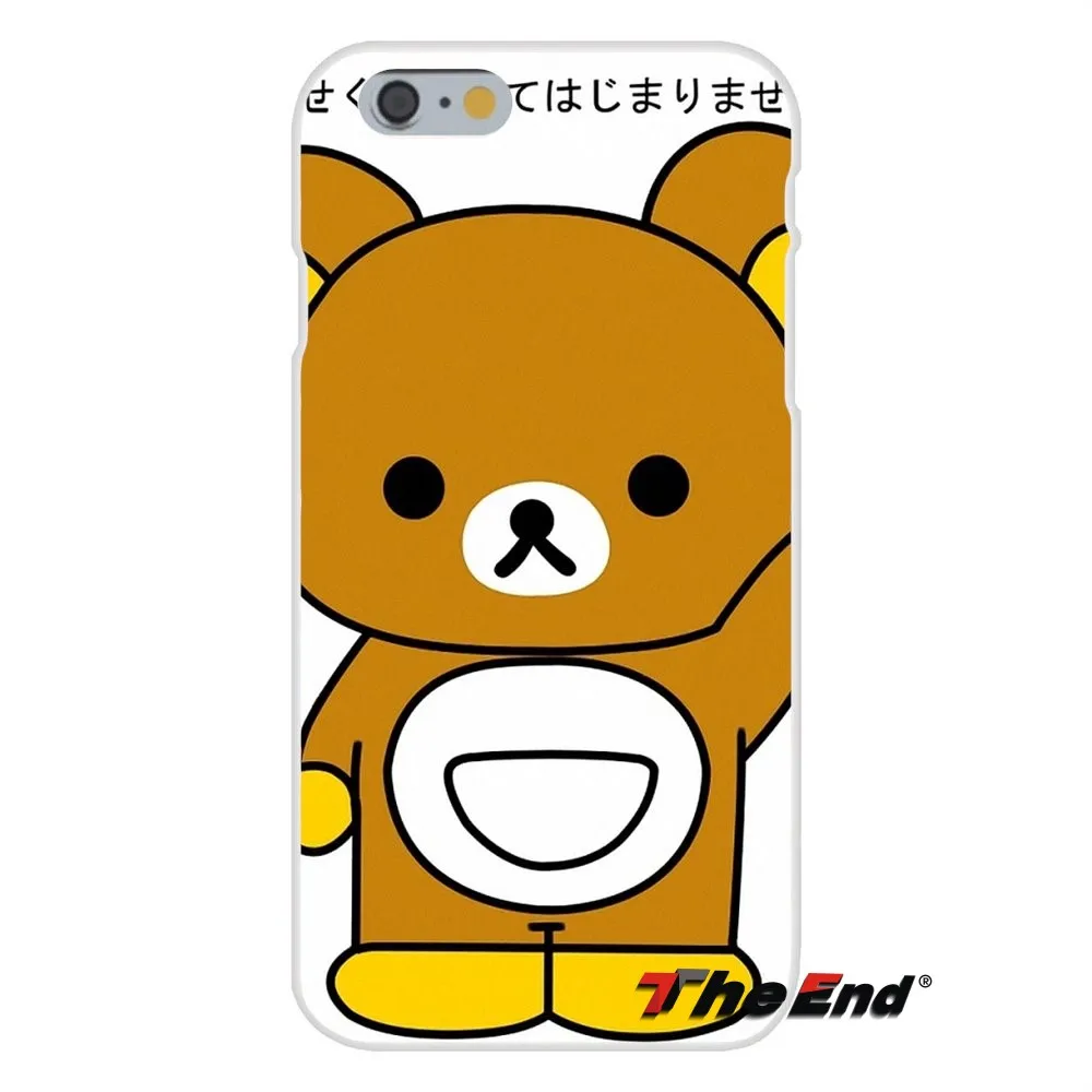 Хоп лесбиянок фигурка медведя рилаккума Стильный силиконовый мягкий чехол для