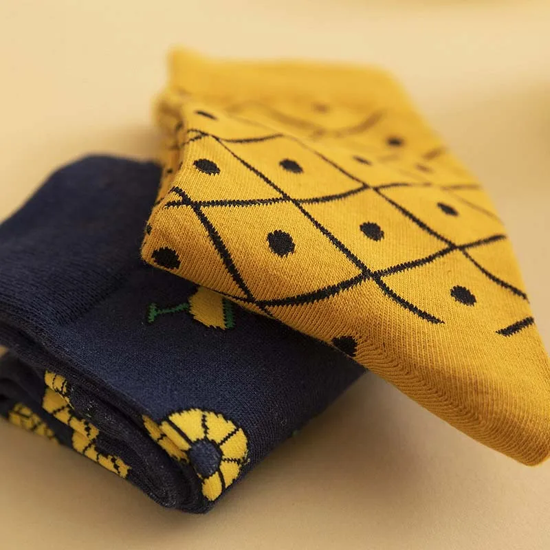 Носки хлопчатобумажные в стиле хип хоп для мужчин и женщин|Носки| |