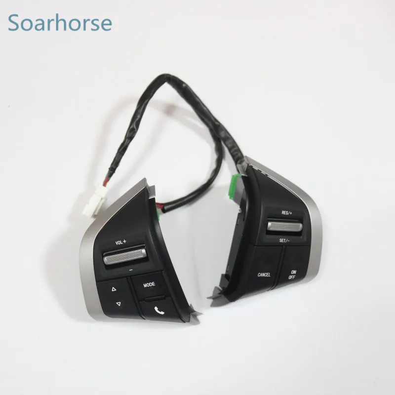 Soarhorse автомобиль Многофункциональное рулевое колесо аудио громкость Bluetooth круиз контроль переключатель кнопка для Isuzu D-Max DMAX