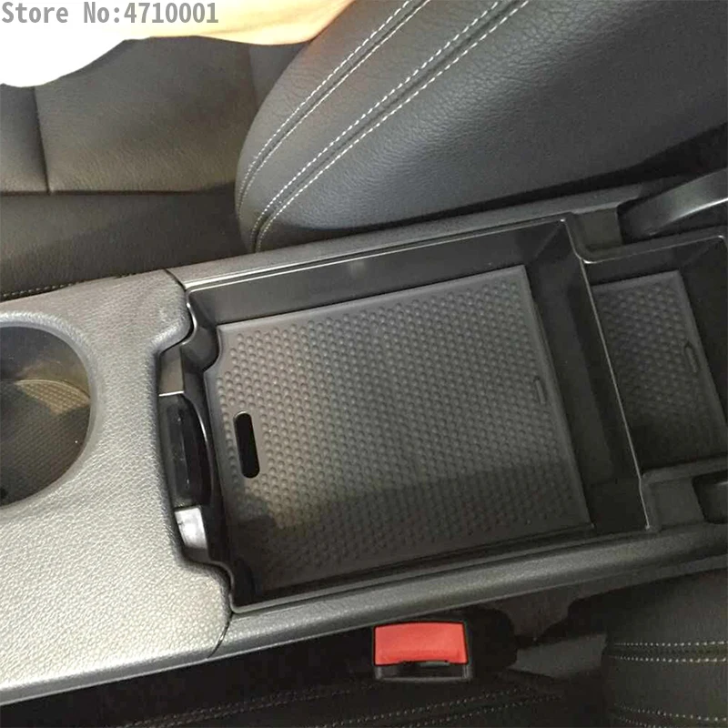 

For Mercedes benz CLA W117 C117 GLA A B Class A180 A250 A260 GLA200 AMG Car Accessories Glove Armrest Storage Box Tray With LOGO