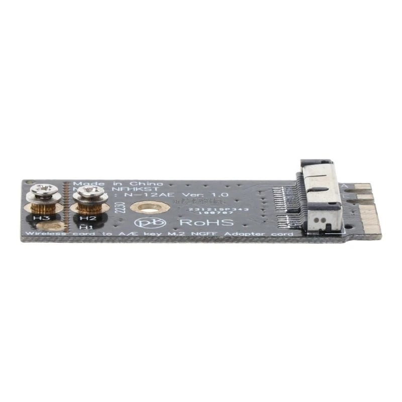 BCM94360CS2 BCM943224PCIEBT2 A/E ключ NGFF M.2 адаптер модуль карты 12+ 6 Pin беспроводной Wi-Fi скорость