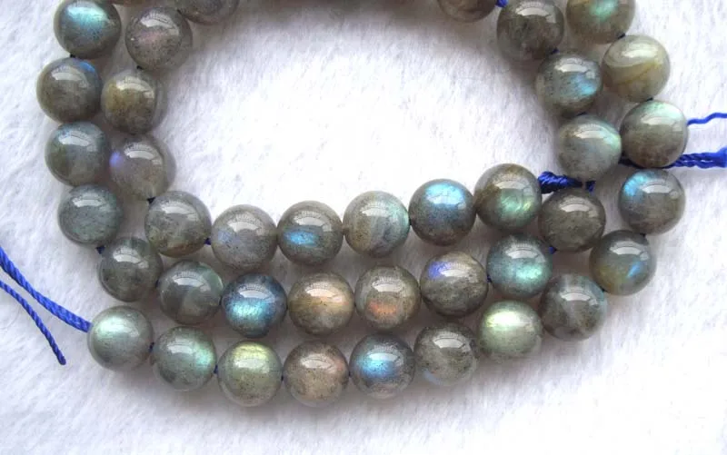 Натуральный лабрадорит Круглый 8 шарики для самостоятельного изготовления