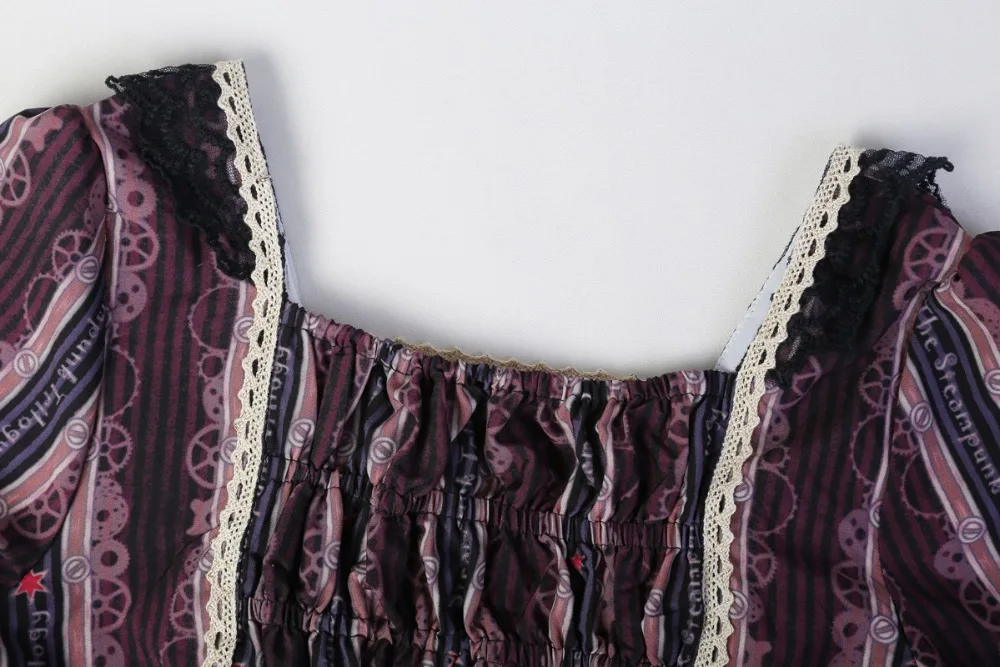 Модное Брендовое кимоно в японском стиле с оборками вышитое платье длинным