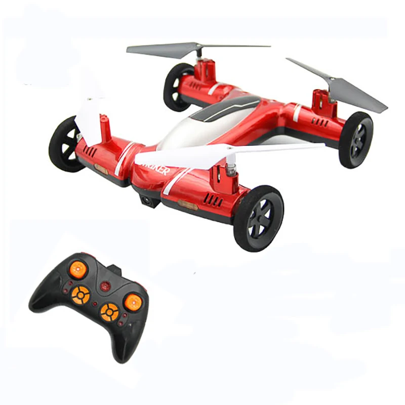 Новый 2 4 г 4.5CH 6 оси гироскопа Air Ground летающий автомобиль с камера Drone 360 градусов