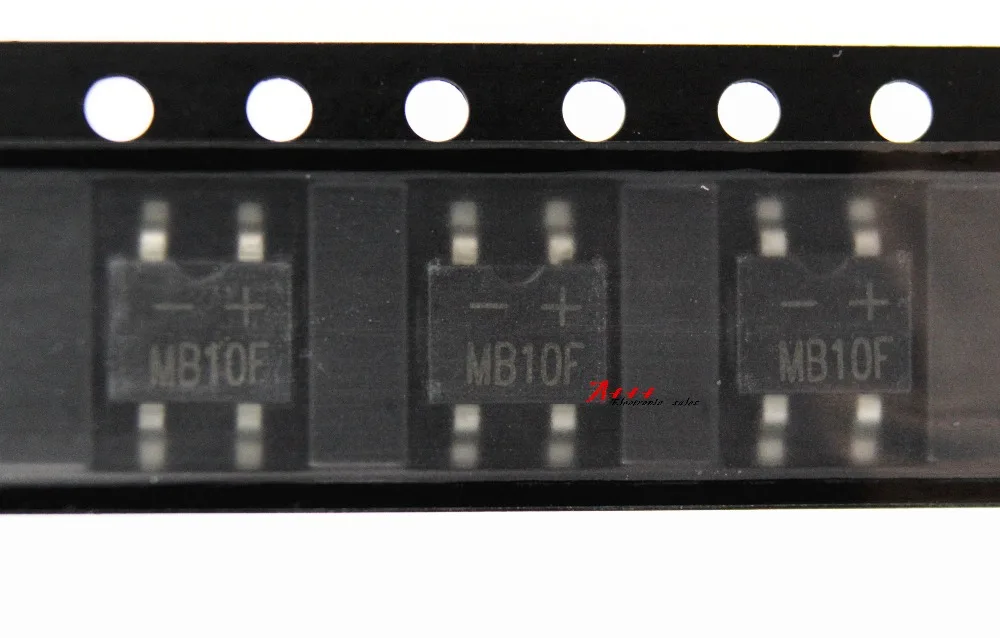 Новый патч-мостовой реактор выпрямитель MB10F SOP4 100 шт. | Электронные компоненты и