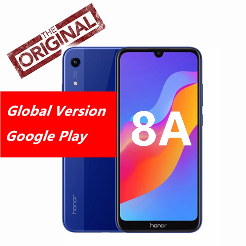 Оригинальная глобальная версия huawei Honor 8A сотовый телефон 6 09 дюймов MTK6765