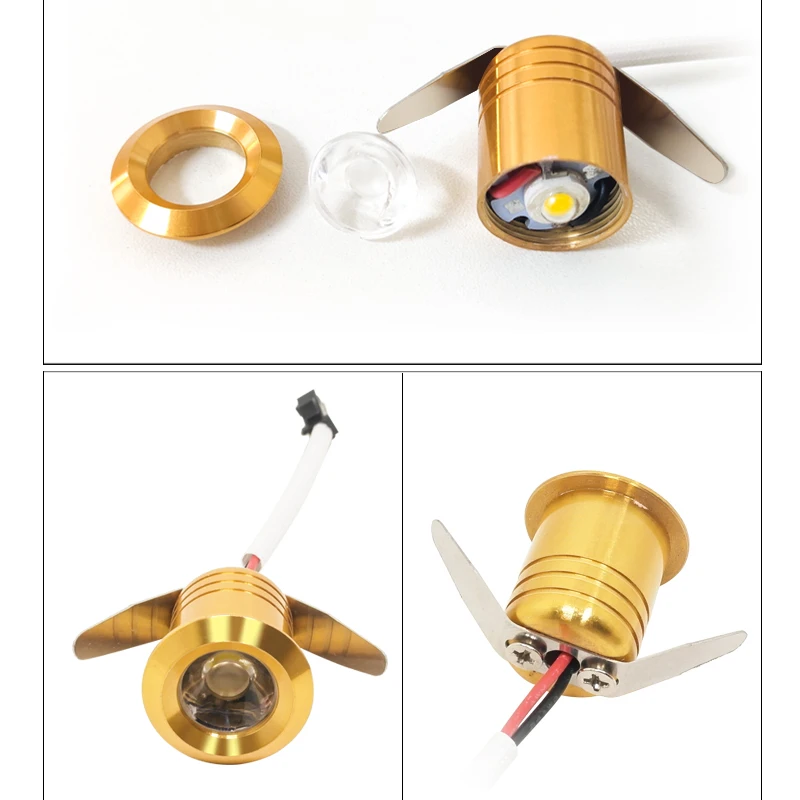 Светодиодные мини прожекторы цветные встроенные витрины Светильники для шкафа