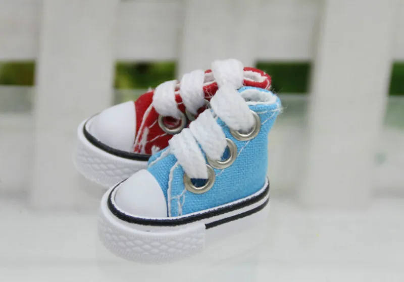 1 пара джинсовые парусиновые туфли обувь для куклы шарнирной детской обуви кукла