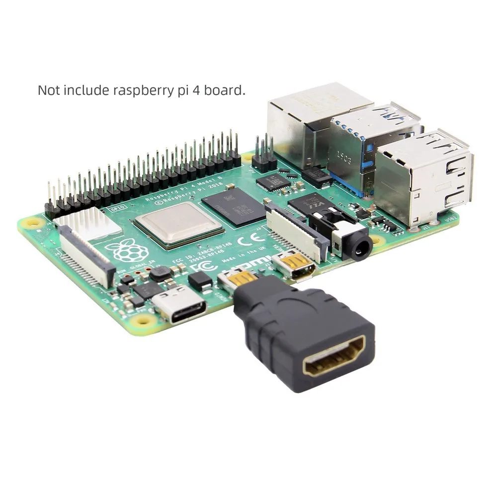 Raspberry Pi 4 Micro Hdmi Male переходник с внутренней резьбой удлинитель адаптер конвертер