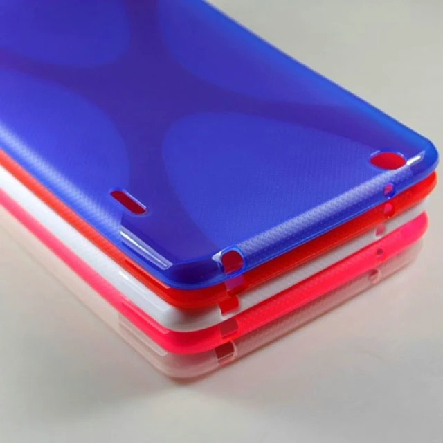 1x Защита экрана ультра тонкий силиконовый Противоскользящий X Line мягкая