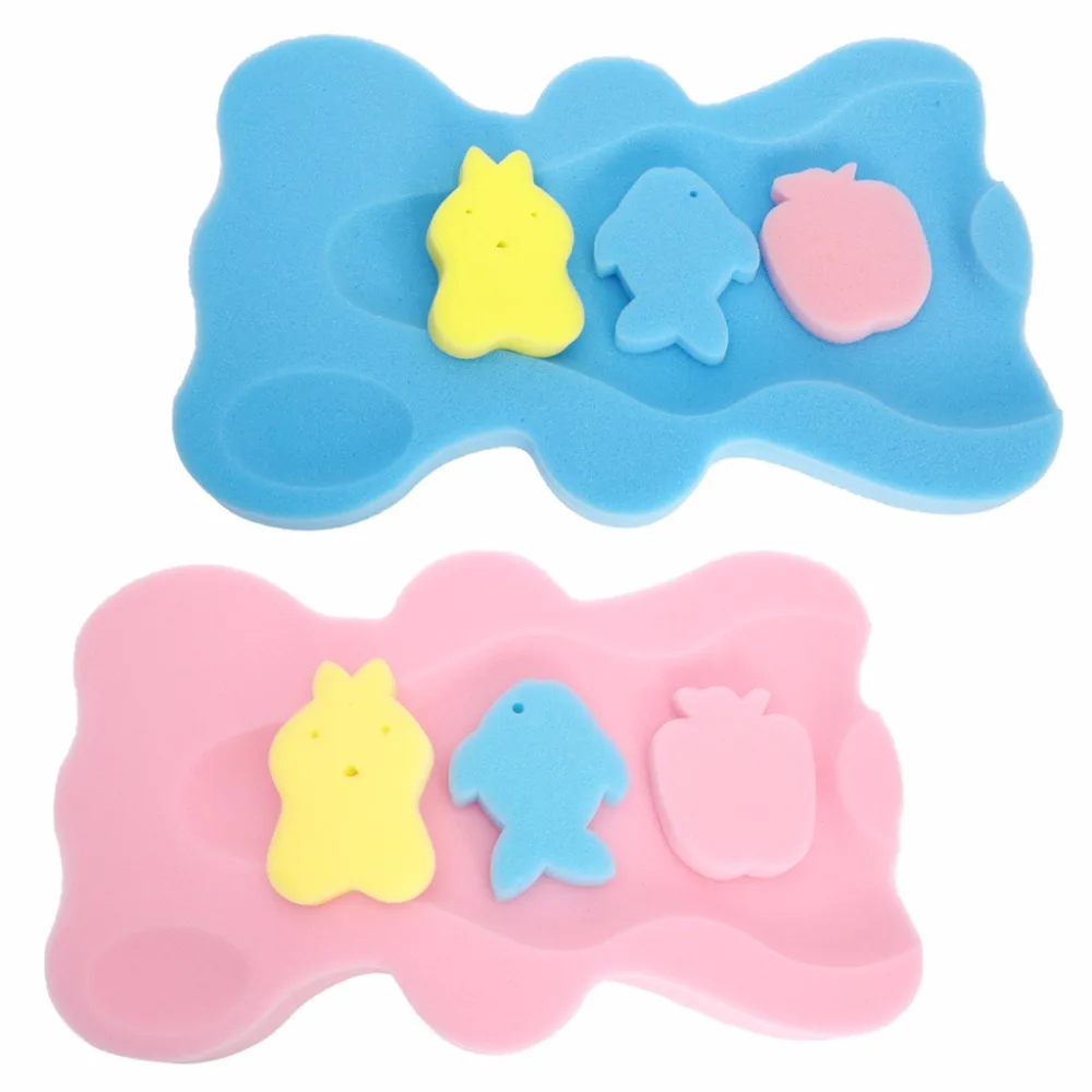 Детская губчатая подушка для ванны безопасный комфортный Антибактериальный