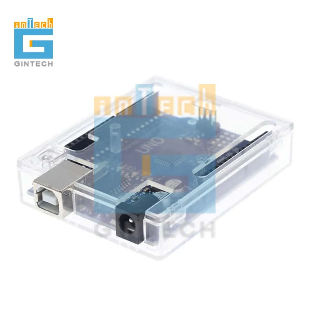 uno with case Новое поступление один Комплект UNO R3 CH340G+ MEGA328P Чип 16 МГц для Arduino UNO R3 макетная плата 50 см USB кабель - Цвет: uno with case