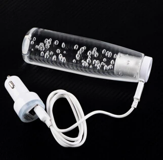 15 CM Universal Crystal Bubble LED LIGHT Shift knob shifter shift gear Fit For BMW Ford Passat Peugeot Audi Toyota Maz | Автомобили и