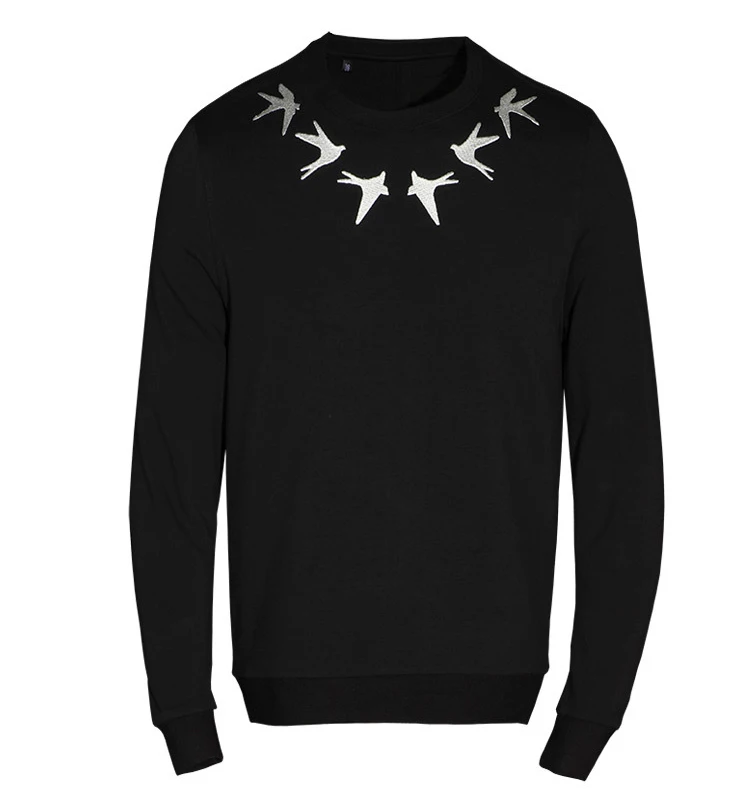 Роскошные Брендовые мужские толстовки Chemise Homme Модные повседневные стильные