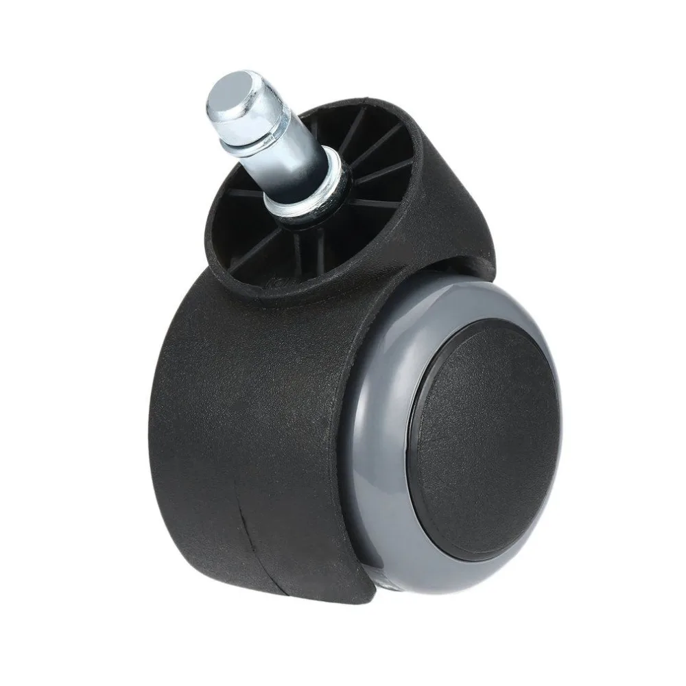 1 шт. резиновые прочные ролики с поворотом на 360 градусов для офисного