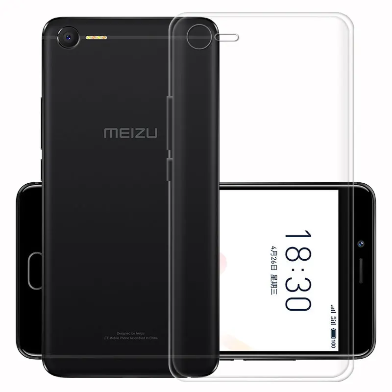 For Meizu E2 Case GZKB Original M2e Cover Transparent Ultra Thin Silicon Soft Tpu Back |