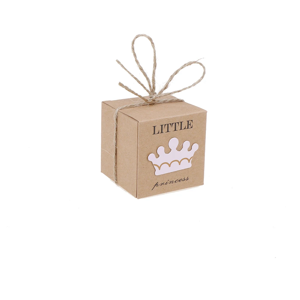 10 шт. детская коробка для душа Конфета Маленький принц маленькая принцесса