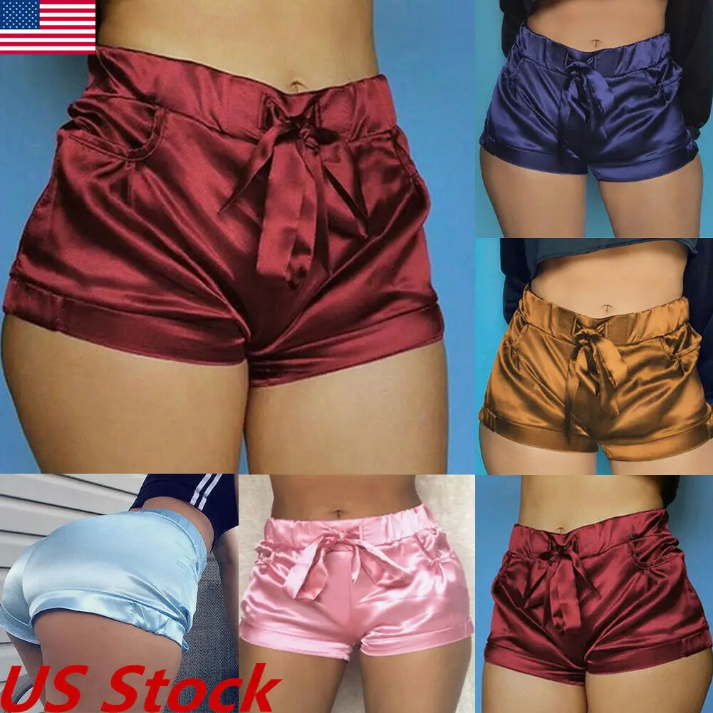 

Hot Fashion Women Pocket Loose Hot Pants Lady Summer Beach Trousers Comfy