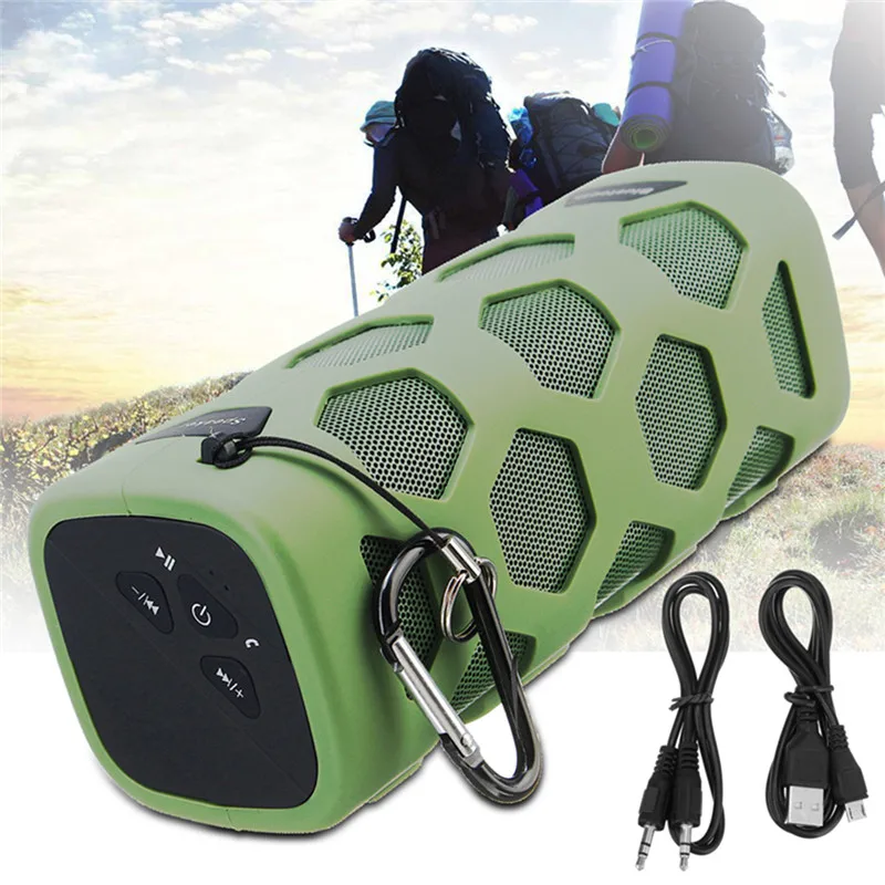 Портативный динамик открытый беспроводной bluetooth водонепроницаемый с защитой от