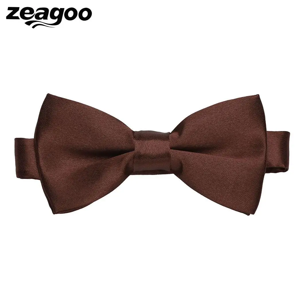 Zeagoo/Новинка 20 цветов однотонная Милая Регулируемая бабочка одежда аксессуары