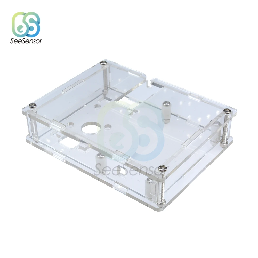 Clear Acrylic Case Shell Housing for LCR-T4 Transistor Tester Diode Triode Capacitor ESR Meter Multimeter (Only Case) | Инструменты