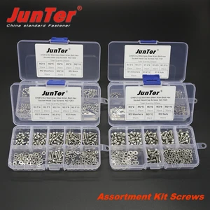 250 шт., шестигранные болты из нержавеющей стали