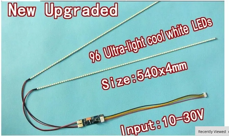 Лидер продаж комплект светодиодных лент с регулируемой яркостью CCFL 2 шт./лот 540 мм