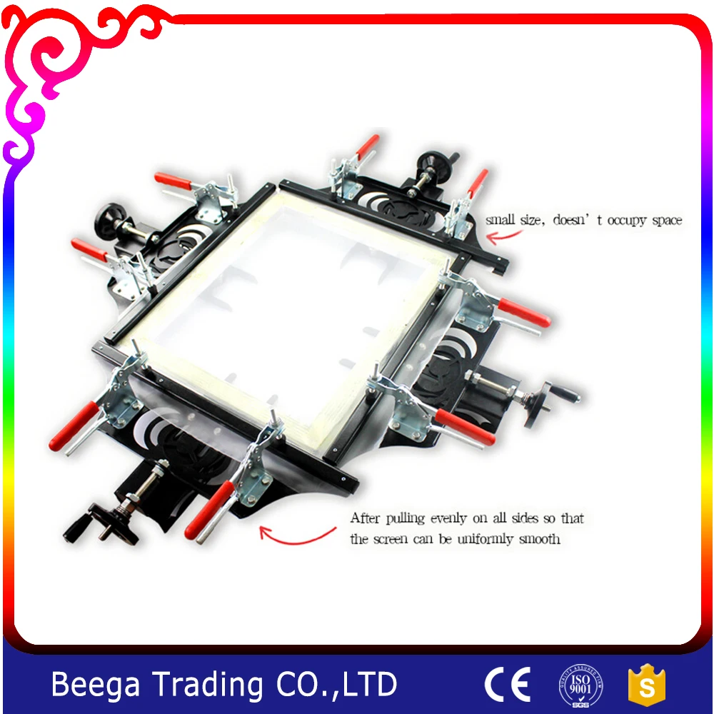 

Fast Shiping Choosing & Factory Price & Three Years Warranty 60cmx60cm Hand Screen Stretcher for Printing Frame