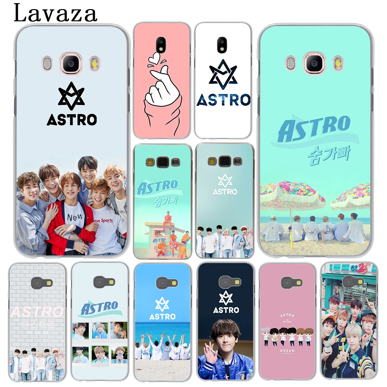 Чехол для телефона Lavaza KPOP ASTRO в форме сердца Samsung Galaxy J8 J7 Duo J6 J5 J4 Plus 2018 2017 2016 J2 J3 Prime