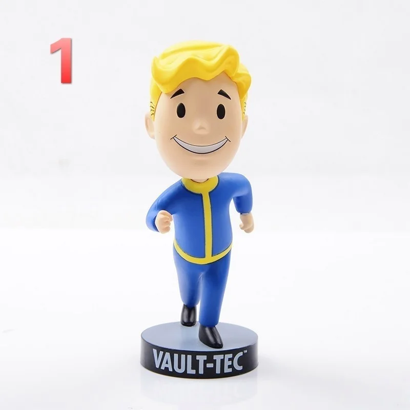 Набор из 7 головок для игр flout 4 Vest Boy Bobbleheads ПВХ экшн фигурки игрушки 13 см|Игровые и