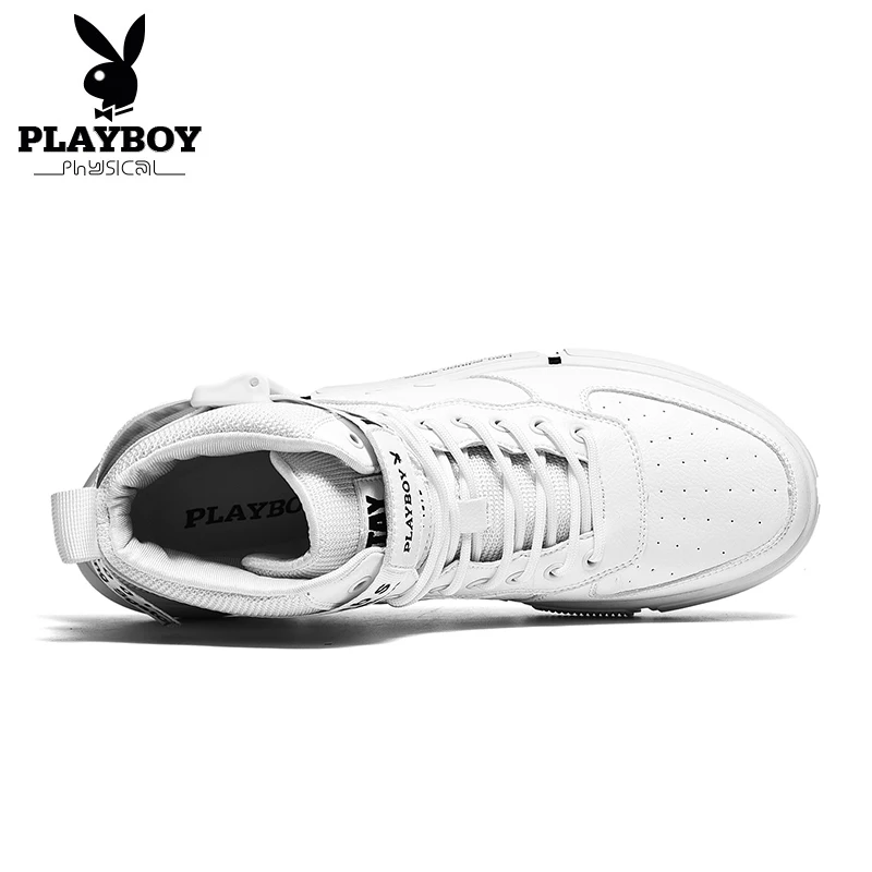 PLAYBOY/Новинка; удобная повседневная обувь; Мужская обувь из искусственной кожи; высокое качество комфорта; модная обувь на Плоском Каблуке; туфли-лодочки на шнуровке
